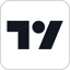 App Icon - TradingView - Icon - Light Background - Black - 300x300