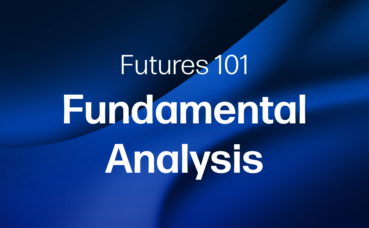 Futures trader analyzing patterns on charts