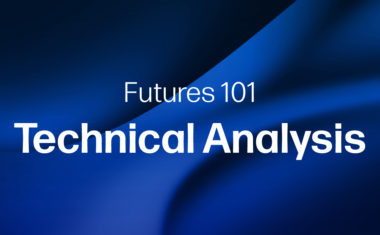 Futures trader analyzing patterns on charts