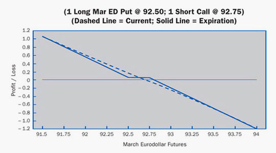 Short Synthetic Futures Example